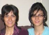 Taraneh and Naghmeh Qanuni (18 and 19 years old)