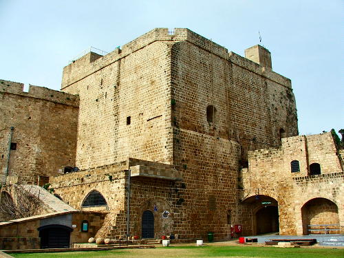 Ottoman-era prison in Akko (Acre), Israel