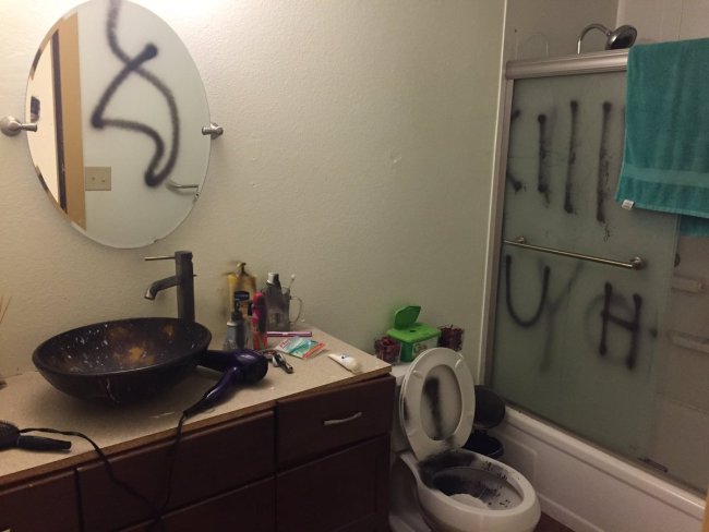 A home in Troutdale was recently vandalized and heavily damaged. (KOIN)
