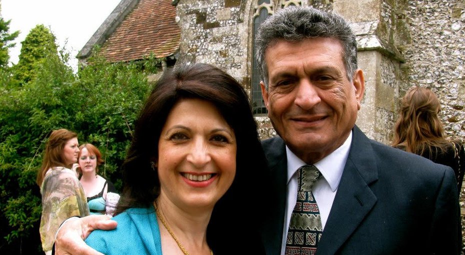 Dr. Farhang Khavari and his wife