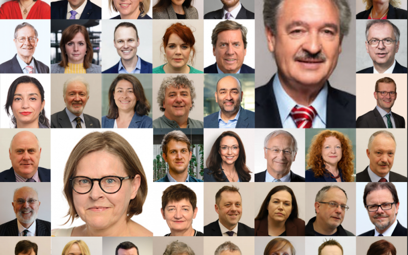Minister of Foreign Affairs of Luxembourg, Members of European Parliament and parliamentarians across Europe who issued statements on the situation of the Baha’is in Iran.