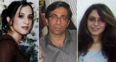 Haleh Rouhi, Sasan Taqva and Raha Sabet, taken into custody on 19 November 2007. They are beginning the final year of a four-year sentence, handed down for their participation in an education program for underprivileged children in and around the city of Shiraz.