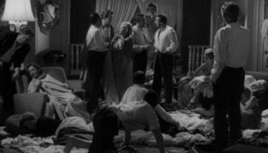 A scene from Louis Bunuel's film The Exterminating Angel, 1962