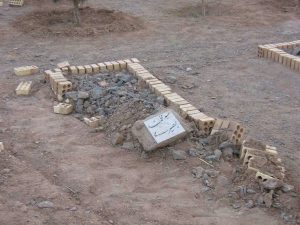 Extralegal attack on Baha’i burial sites in Iran.