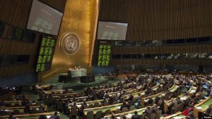 Members of the UN General Assembly voted on resolution on Iran human rights. FILE PHOTO.