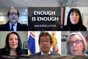 Canadian MPs from all five political parties recorded a video calling on the Iranian authorities: "Enough is enough".